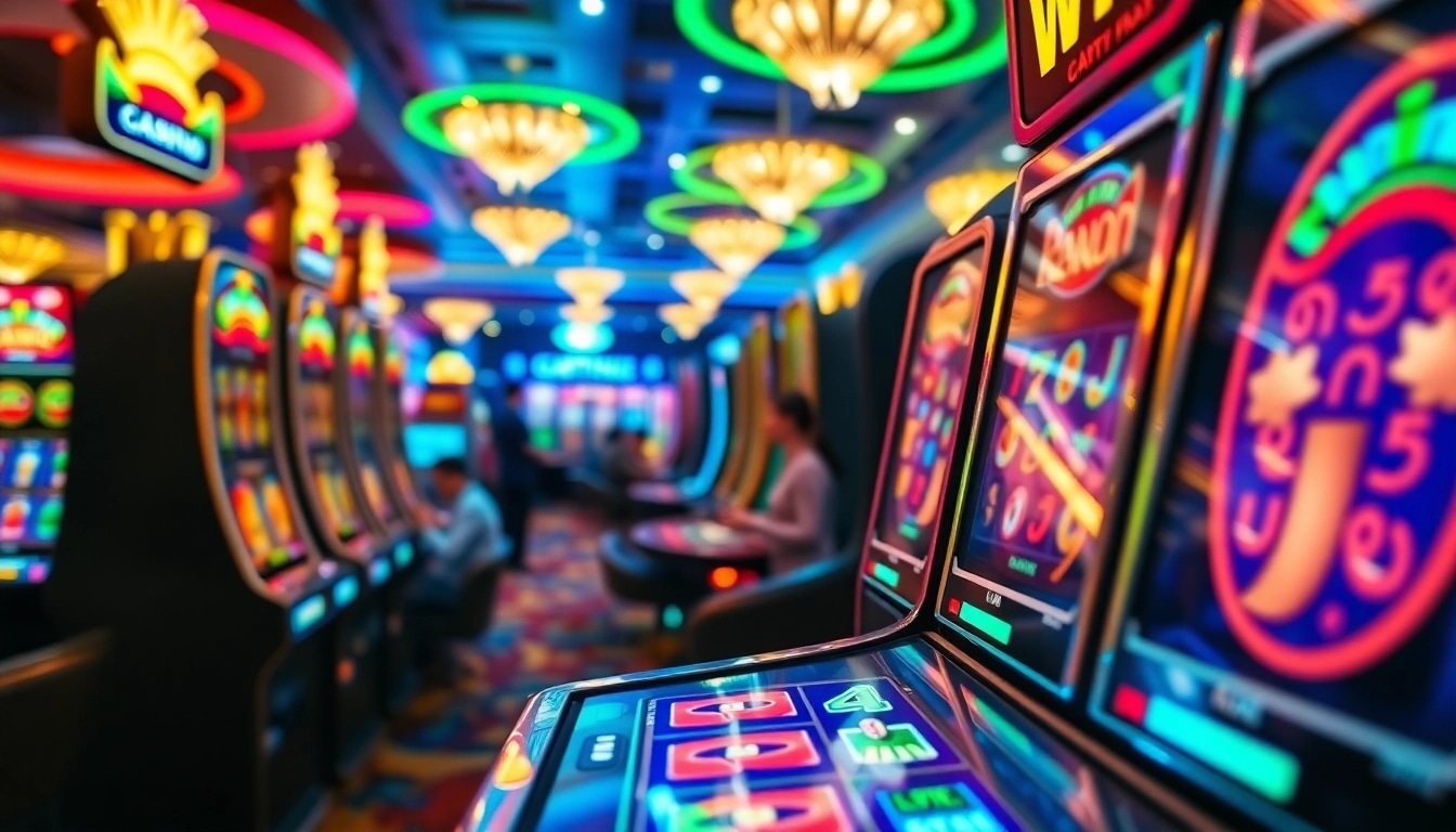 Menangkan pengalaman menarik dengan daftar interwin di mesin slot kasino yang ramai.