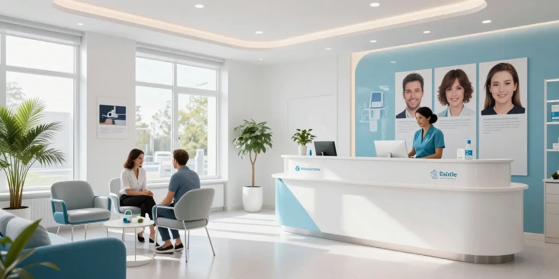 Hair transplant Turkey consultation in a welcoming health clinic focused on patient care.