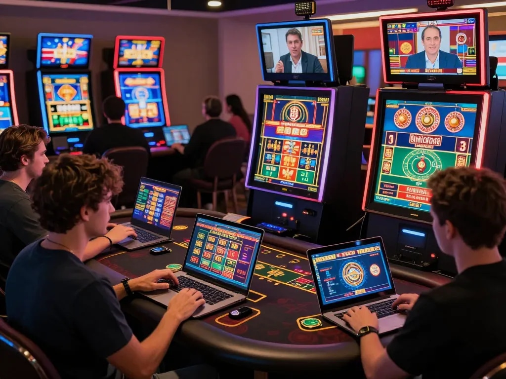 Players engaging with interactive games at SC88 online casino, showcasing the thrill of digital gambling.