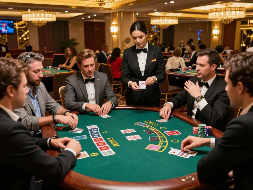 tt88 blackjack game excitement with players making strategic bets