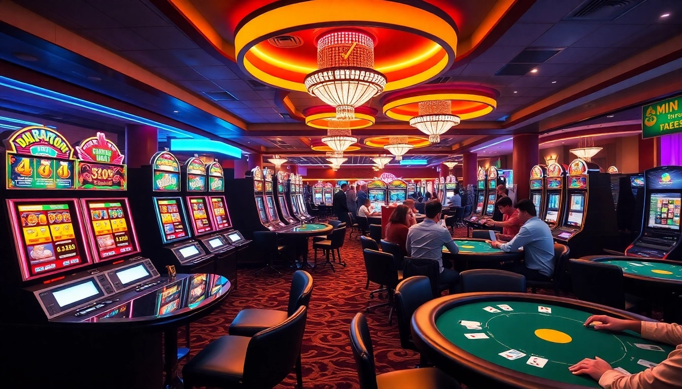 Menangkan permainan kasino dengan bbni4d saat menampilkan meja poker yang ramai.