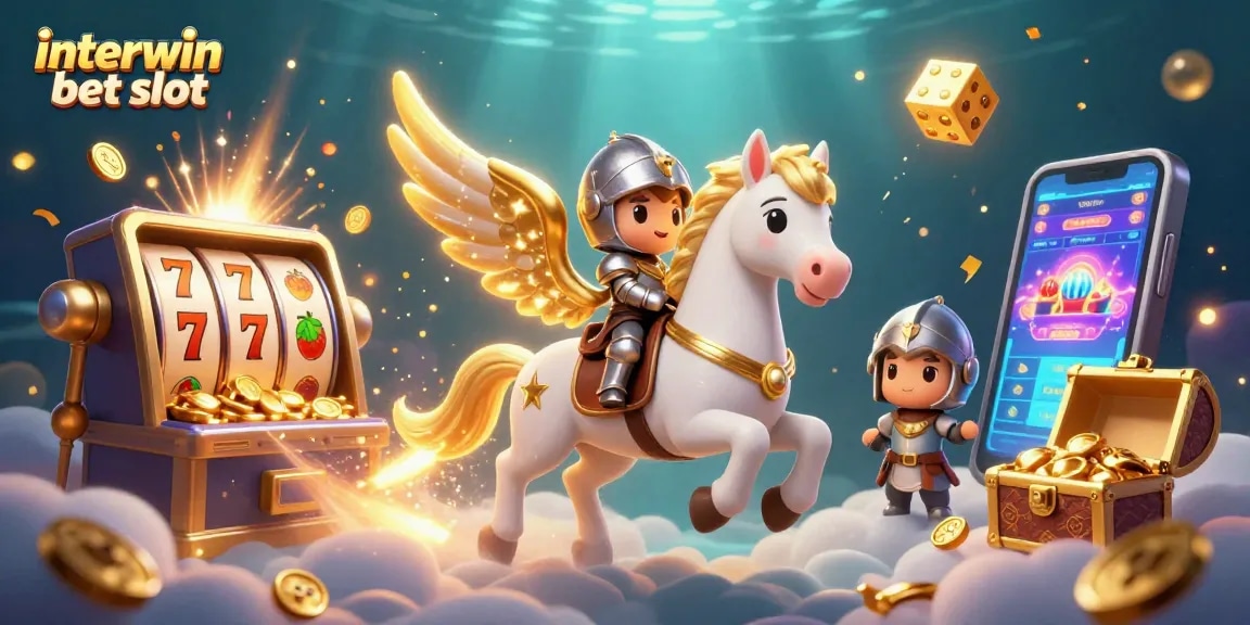 Experience winning thrills with interwin bet slot, featuring vibrant characters and jackpot excitement.
