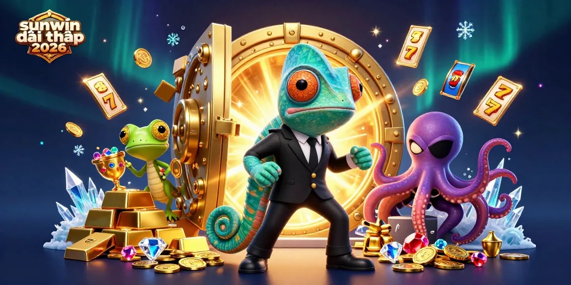 Engage with sunwin đổi thưởng 2026 at an immersive 3D casino with a dynamic secret agent vibe.