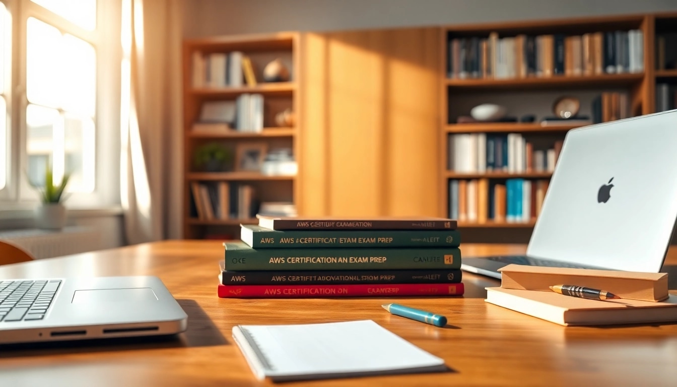 Enhance your AWS exam help skills with focused study materials in a bright environment.