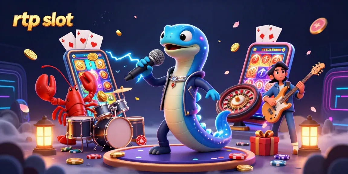 Experience the vibrant underwater casino realm with rtp slot characters in a dynamic performance.
