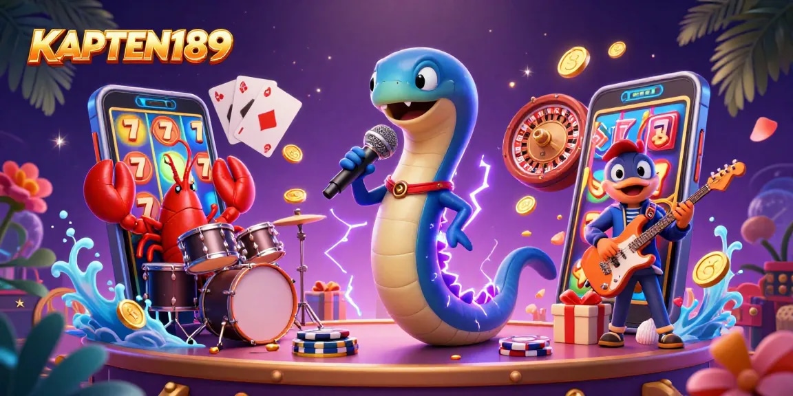 KAPTEN189 menghadirkan keseruan permainan slot dengan karakter unik di kasino bawah laut.