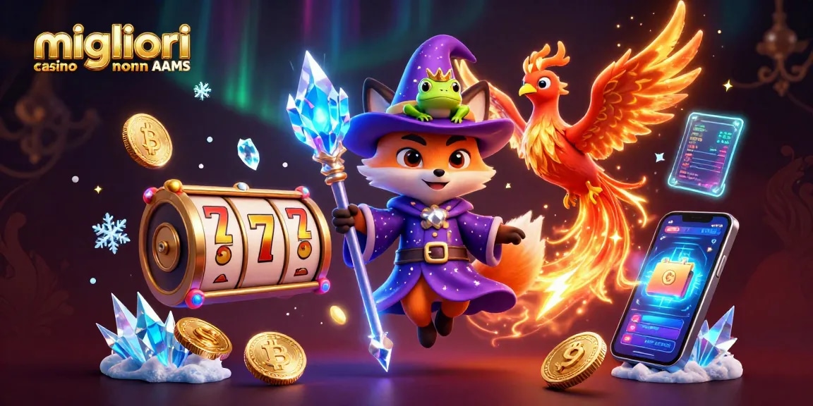 Partecipa a un gameplay emozionante con i migliori casino online non AAMS, con rulli delle slot dinamici ed elementi crypto.