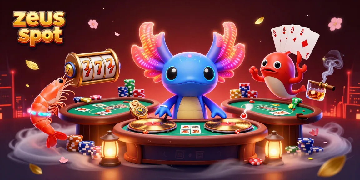 Menangkan jackpot dengan zeus slot di dunia kasino dengan DJ neon dan hewan laut!