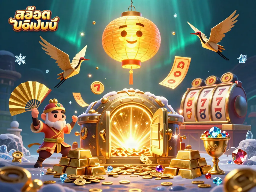 เล่นเกมสล็อตออนไลน์ในคาสิโนที่จัดเต็มด้วยแสงทองและเกมที่น่าตื่นเต้น