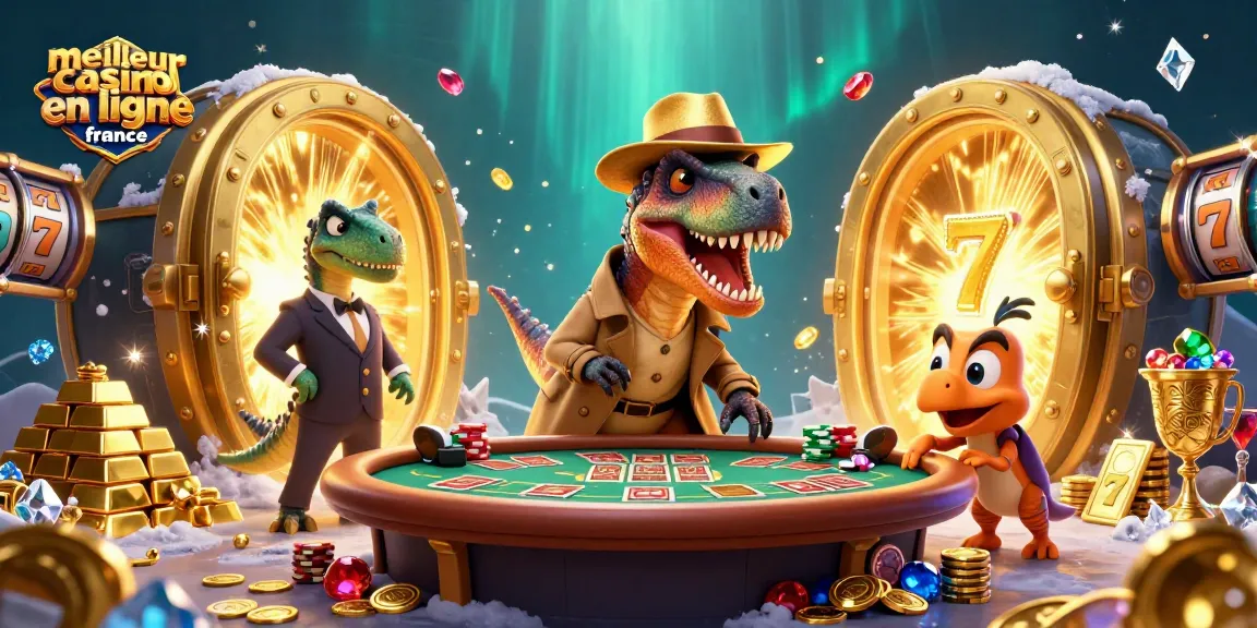 Célébrez le meilleur casino en ligne France avec un exemplaire dynamique de personnages en 3D lors d'une partie de blackjack.