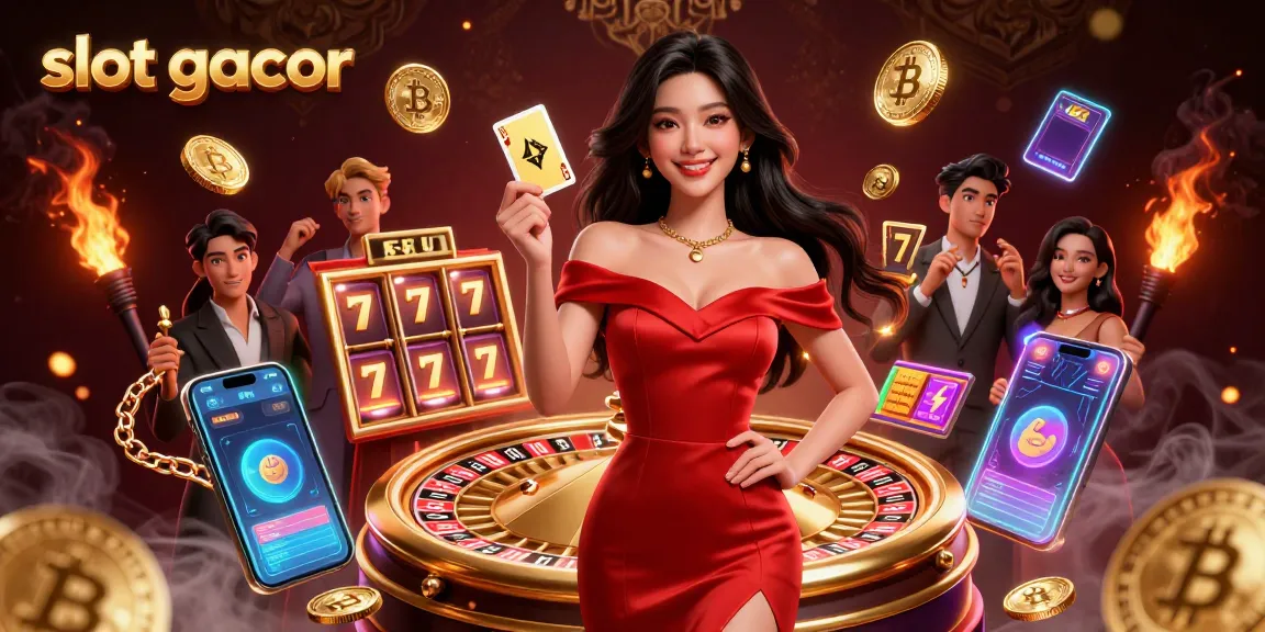 Win big with slot gacor at a vibrant online casino featuring classic elements.