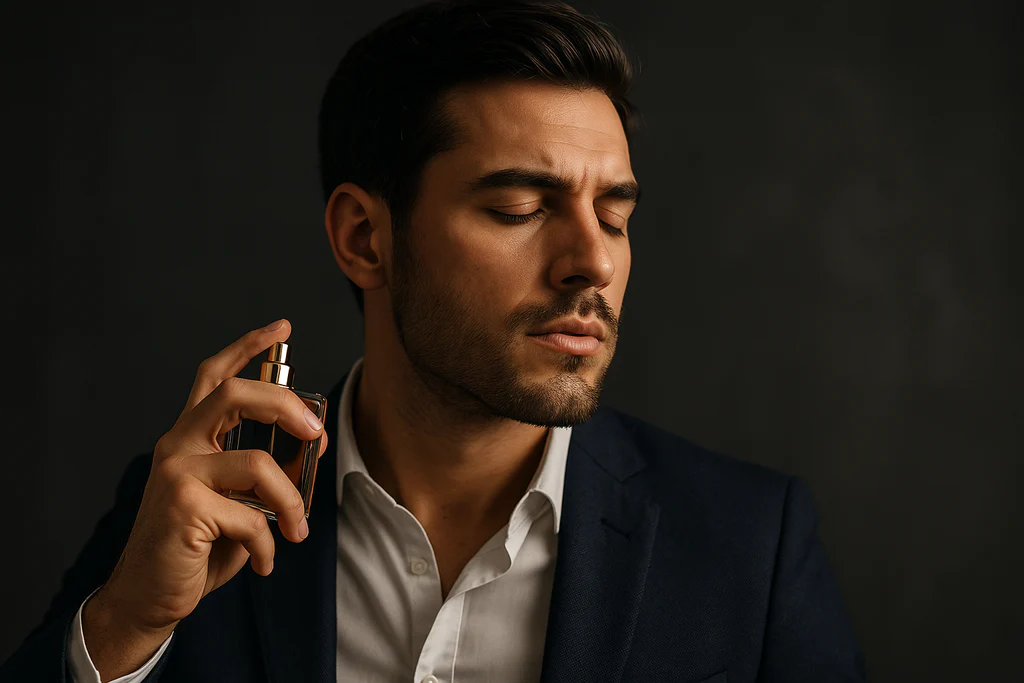 Ervaar de diepe, aromatische sillage van Musamam Black Intense