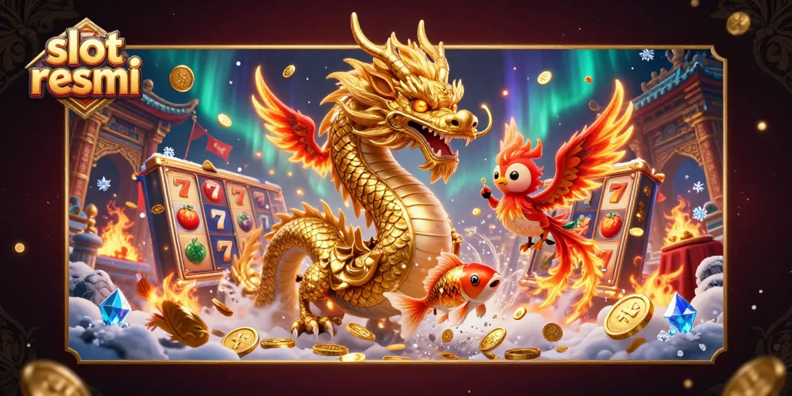 Engage with the slot resmi experience featuring golden dragons, phoenixes, and rich slot games.