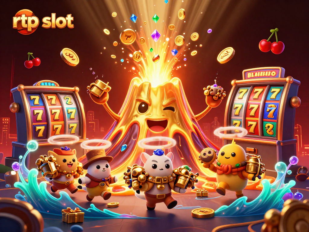 Menangkan permainan dengan rtp slot yang tinggi pada ilustrasi kasino digital menawan.