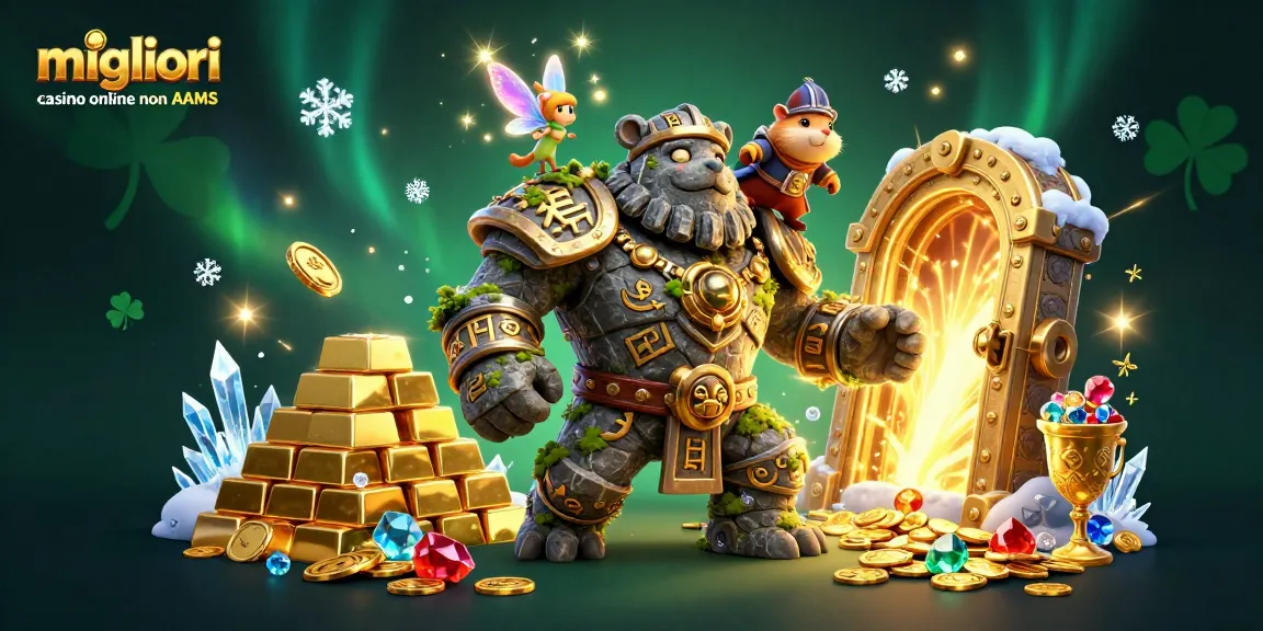 Scopri i preferiti e i gioielli nei migliori casino online non AAMS con elementi magici e avventura.