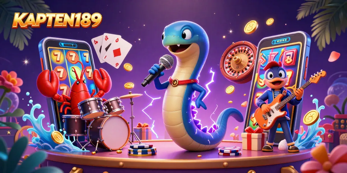 KAPTEN189 menghadirkan keseruan permainan slot dengan karakter unik di kasino bawah laut.