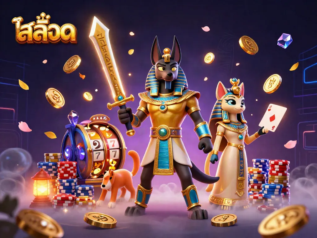 Engage with ไทย สล็อต as Anubis and Bastet illuminate the casino scene with jackpots and treasures.