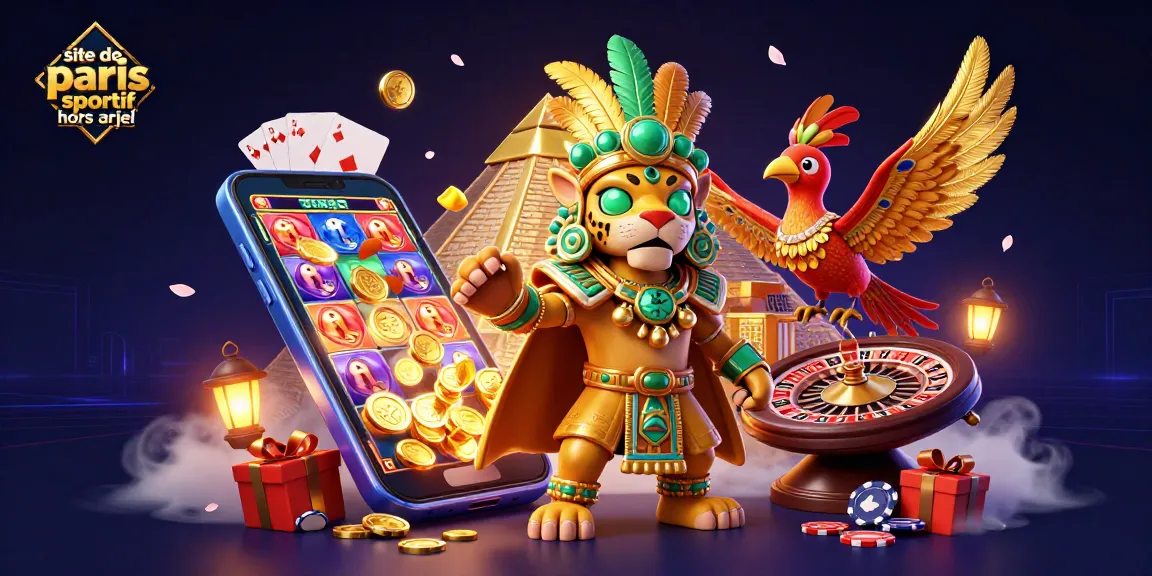 Parier sur un site de paris sportif hors ARJEL à travers une expérience immersive avec un prêtre jaguar et un quetzal.