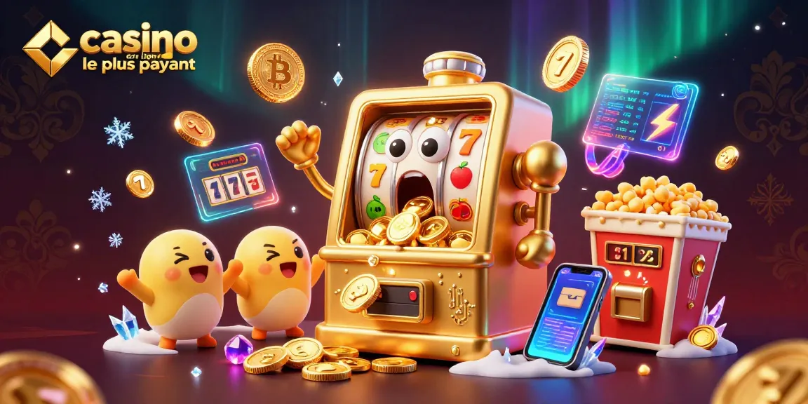 Les machines à sous et les gains lumineux du casino en ligne le plus payant rassemblent l'excitation des joueurs.