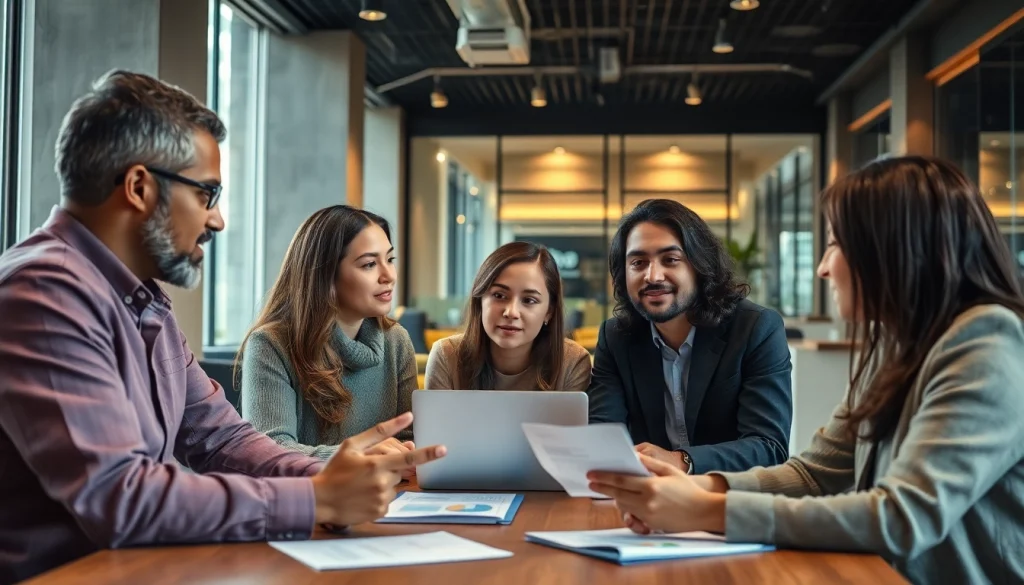 카드깡에 대한 정보를 공유하는 사람들의 모습