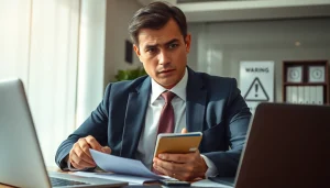 카드깡의 위험성을 강조하며 금융 상담을 진행하는 전문가의 모습