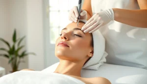 Experience the rejuvenating Dermaplane Facial treatment showcasing smooth skin and revitalized appearance.