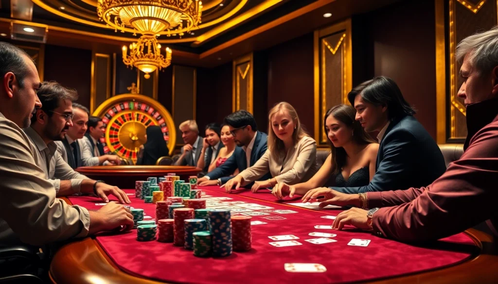 Experience high-stakes gaming action at https://jun88buzz.info/ with vibrant poker games and roulette excitement.