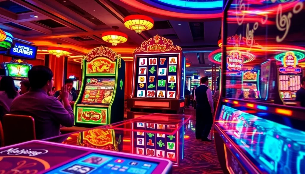 Experience the thrill of the mahjong slot demo with vibrant gameplay, intricate designs, and casino excitement.