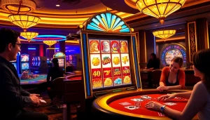 Nikmati permainan slot Olympus dalam suasana kasino mewah yang penuh kegembiraan.