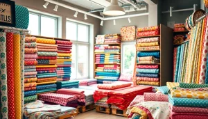 Vind goedkoop katoen stof online Nederland met kleurrijke stoffen in deze gezellige winkel.