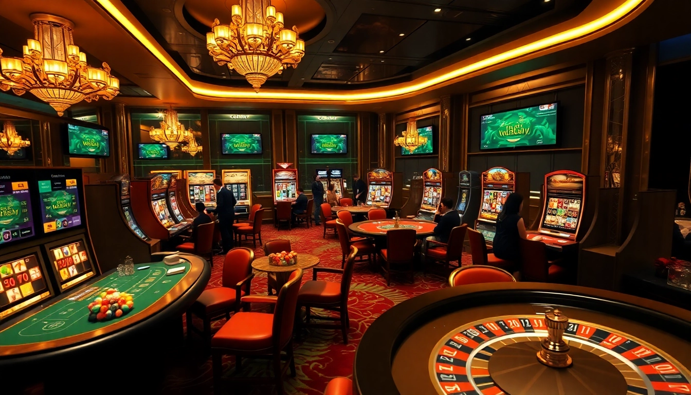 Experience thrilling game action at https://mm88.today/ with lively casino tables and vibrant slot machines.