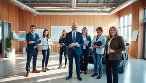 Explore who offers warranty protection plans for both cars and homes in a professional setting with engaged clients.