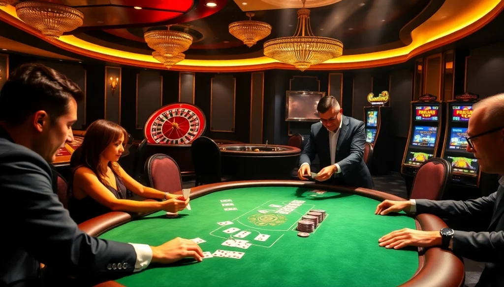 Vivez une expérience palpitante de poker à enjeux élevés dans un meilleur casino en ligne français avec une ambiance vibrante.