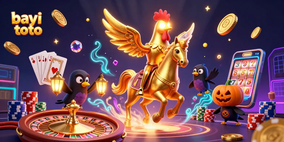 Experience thrilling gameplay at bayi toto with vivid characters and breathtaking casino elements.