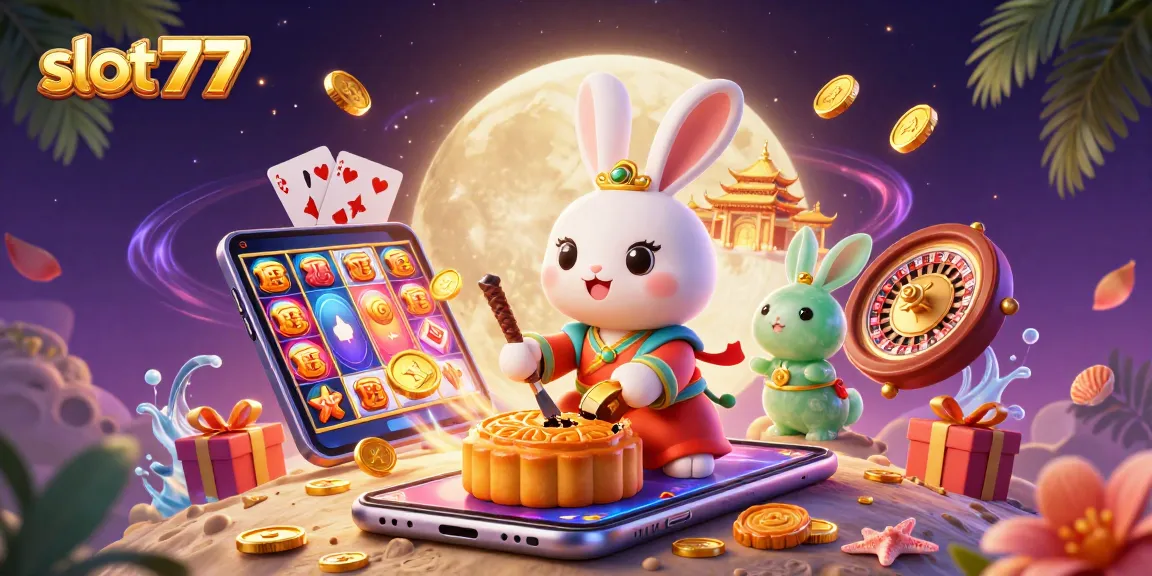 Engage in action with slot777 and dynamic gaming elements under a magical moonlit scene.