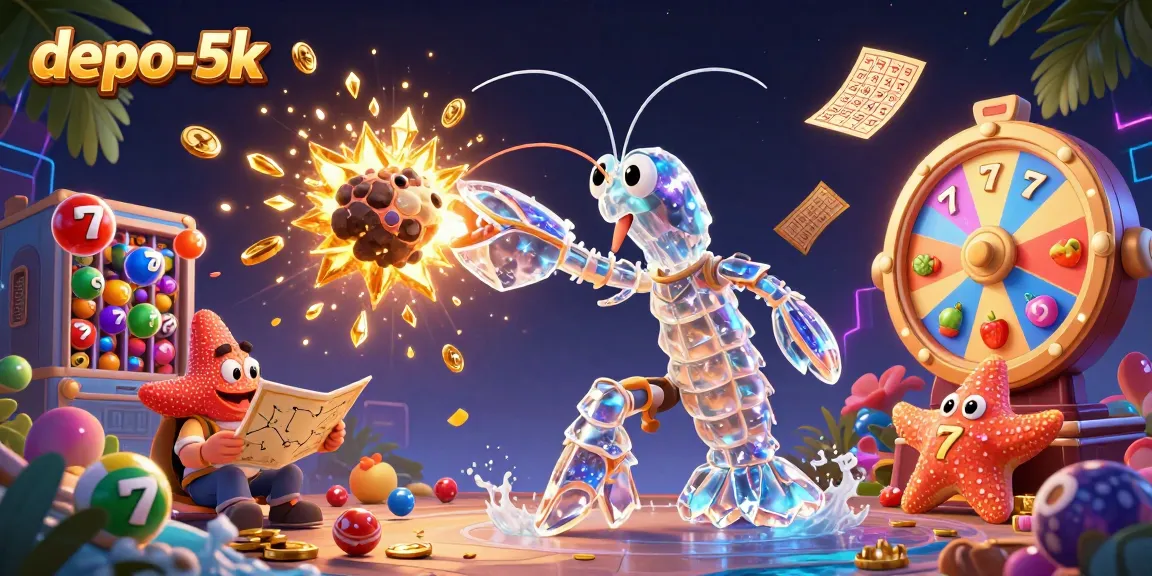 Experience the excitement of depo-5k with a dynamic scene of a galactic samurai and thrilling casino elements.